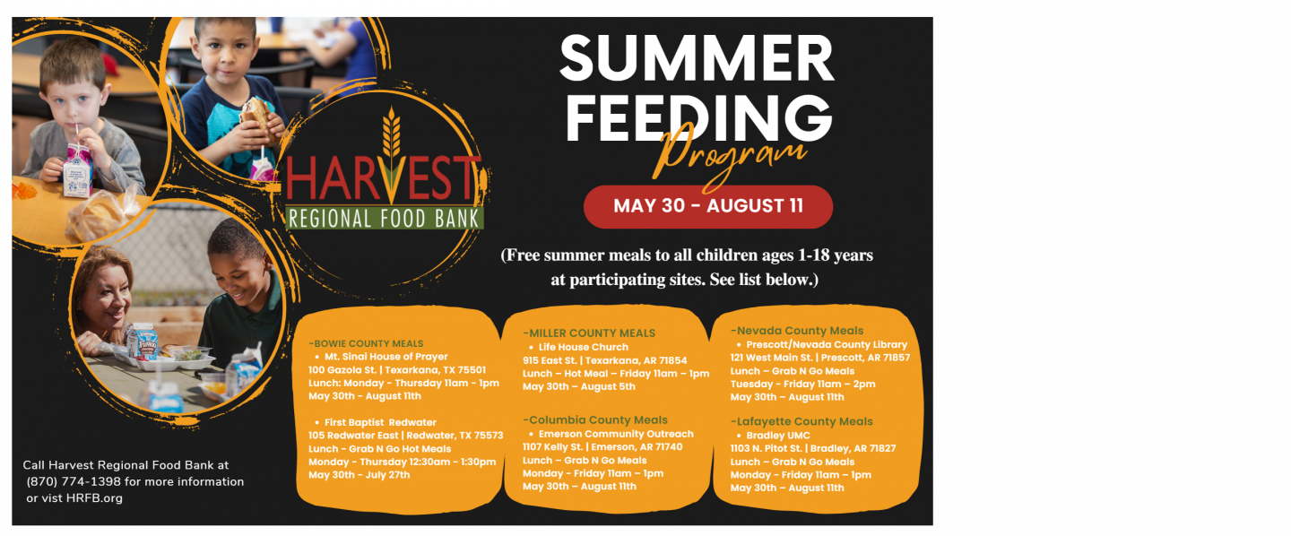 FreeSummer MealsFor Kids.